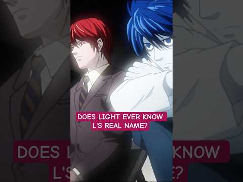 Did Light ever know L's real name?