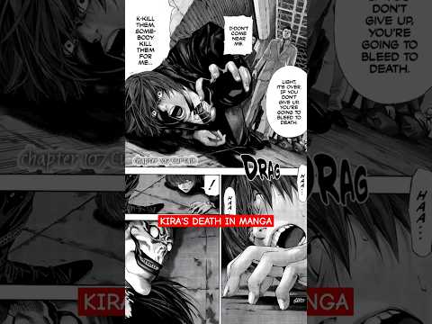 Kira’s Death in Manga Was Insane | Death Note