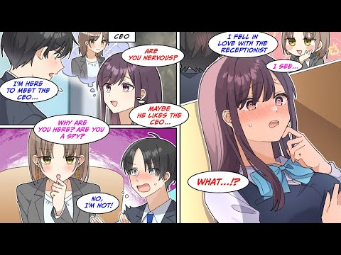 [Manga Dub] I fell in love at first sight with the receptionist at a client company