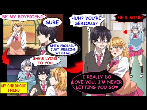 [Manga Dub] When I Said Yes To A Pretty Girl Who Tried To Trick Me, My Childhood Friend Got Angry