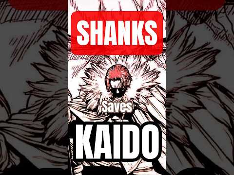 Why Shanks Really Stopped Kaido from Going to Marineford | One Piece Theory #anime