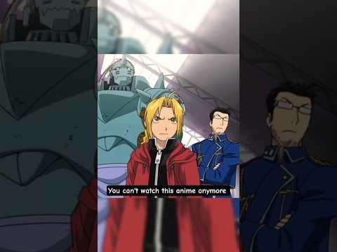 You can't watch this anime anymore